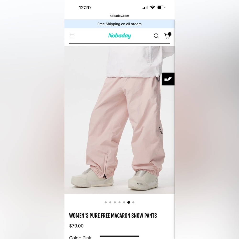 Jumbo, wide leg snowboarding pants